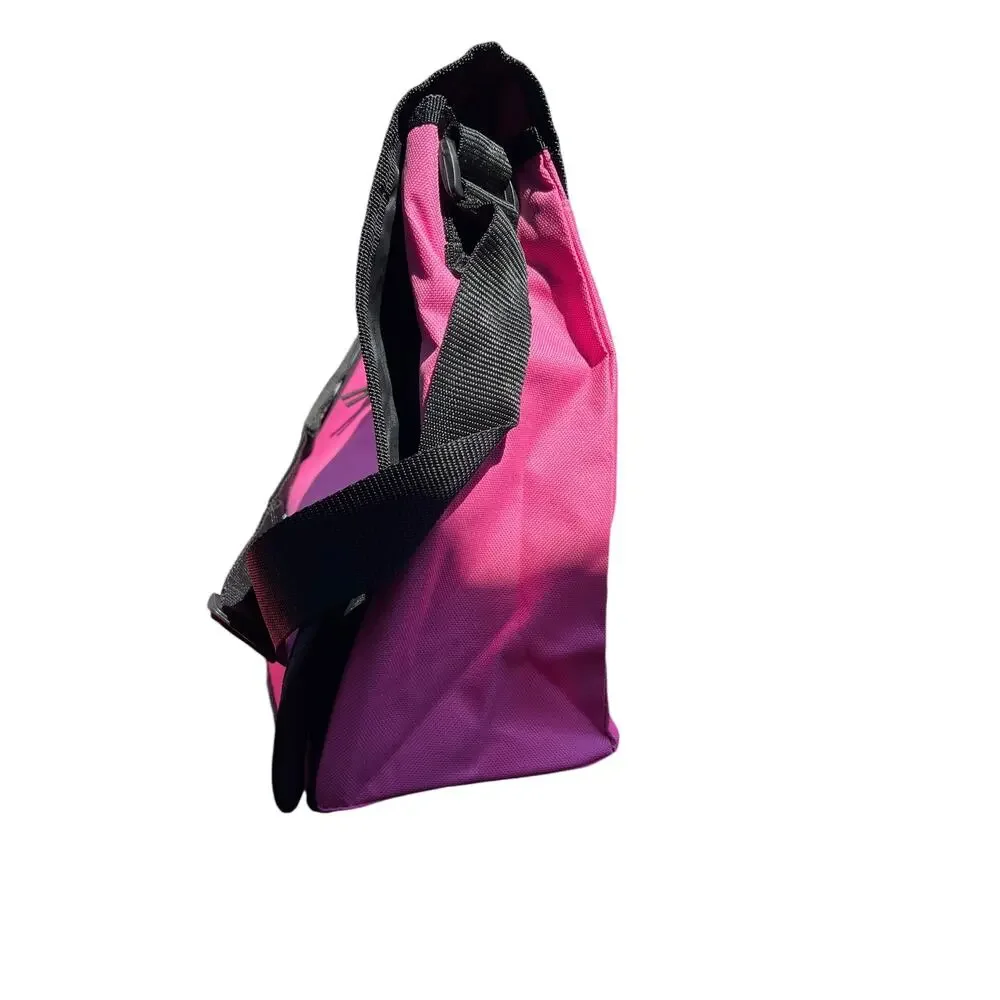 Pink Travel Messenger Laptop Commuter TravelMaker Bag with Adjustable Strap NEW